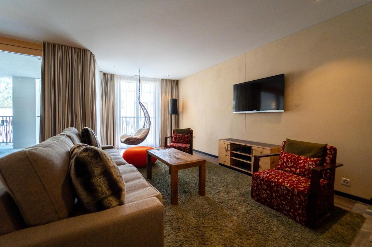 Sporthotel Pontresina Bagian luar foto