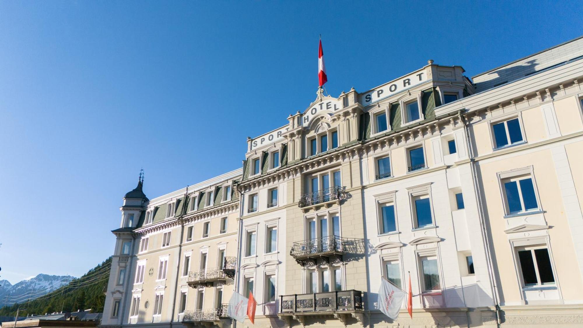 Sporthotel Pontresina Bagian luar foto