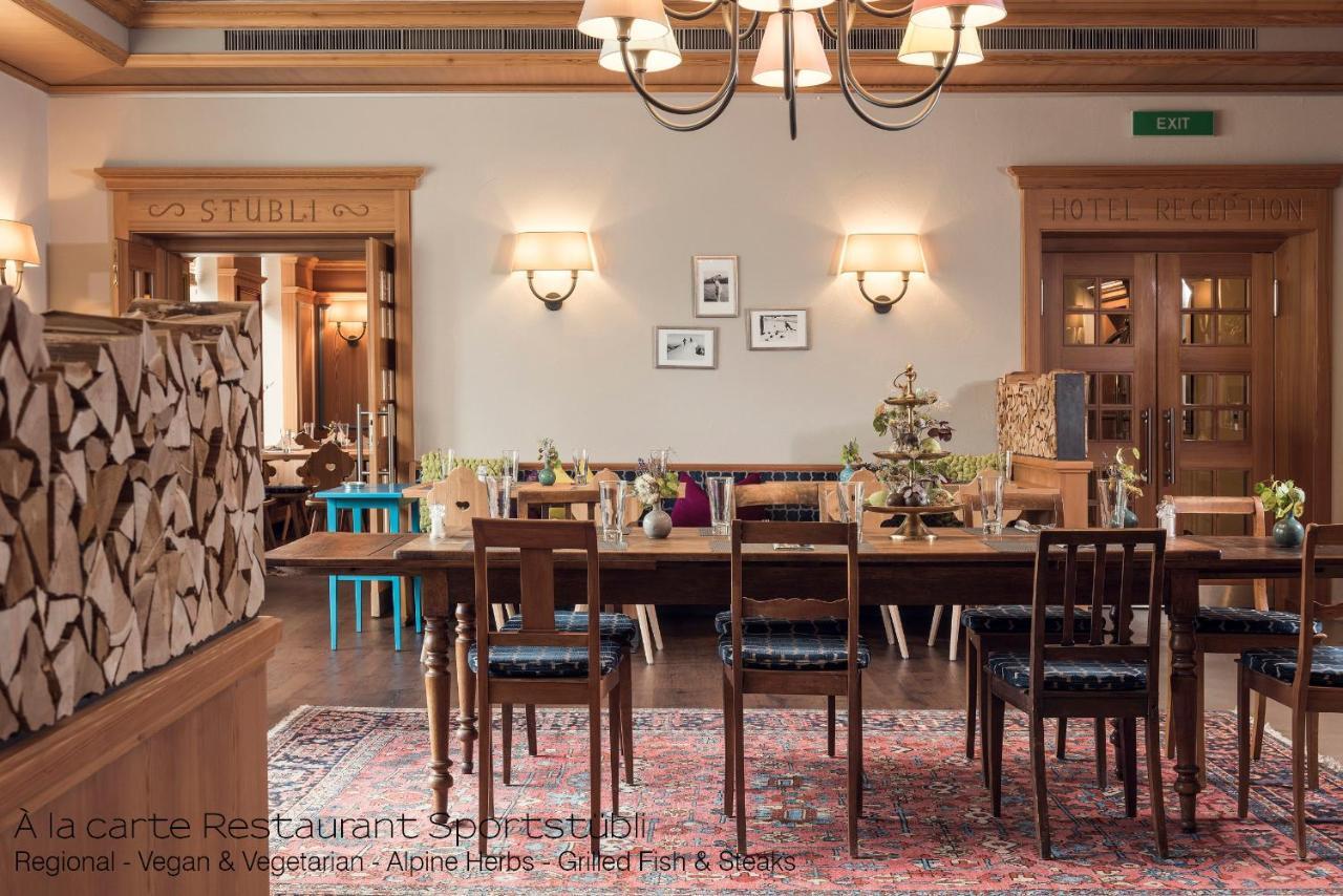 Sporthotel Pontresina Bagian luar foto