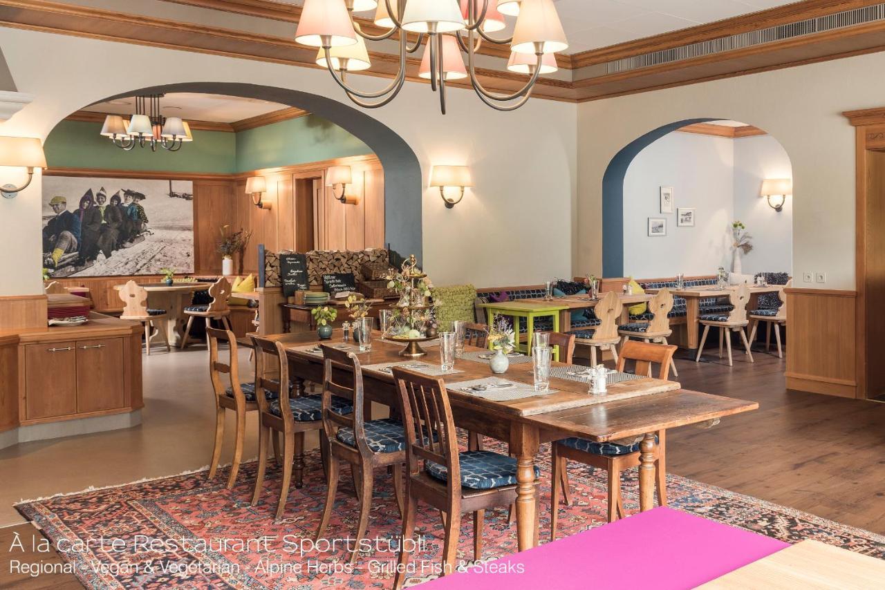 Sporthotel Pontresina Bagian luar foto